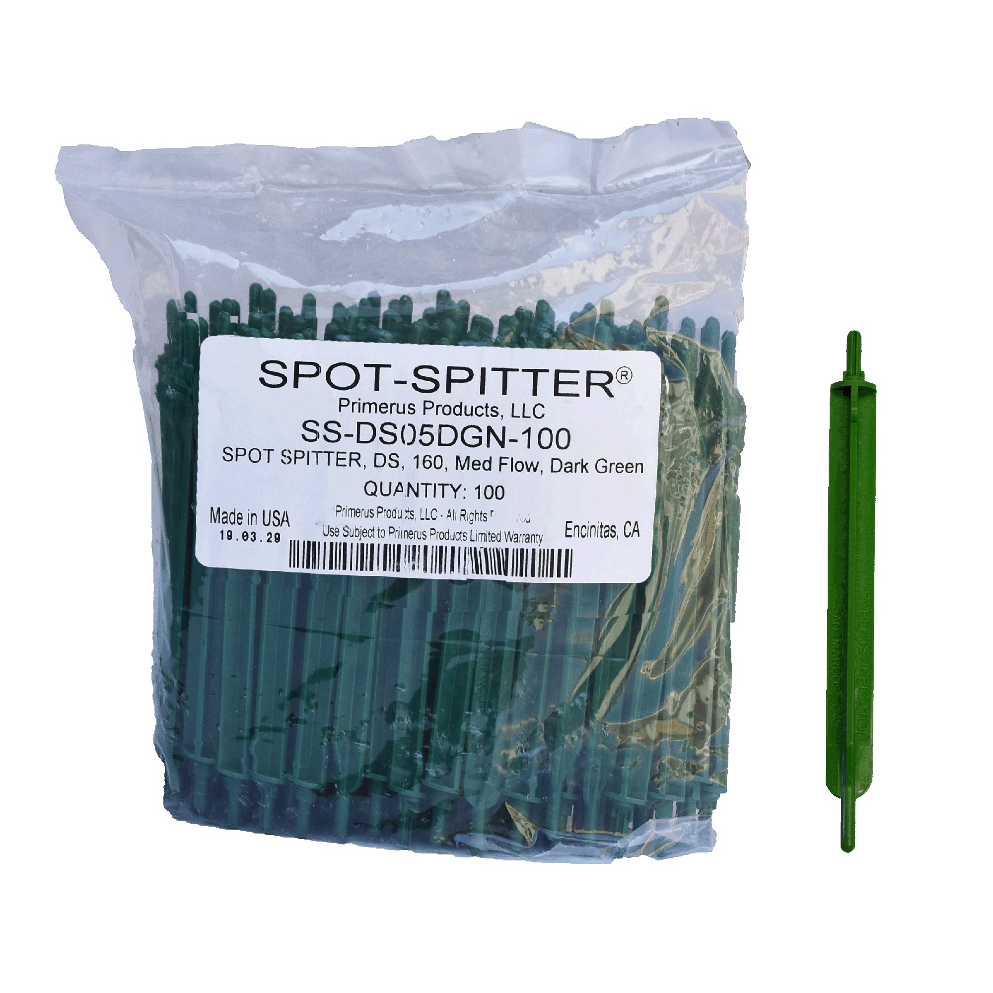 Spot-Spitter Dark Green